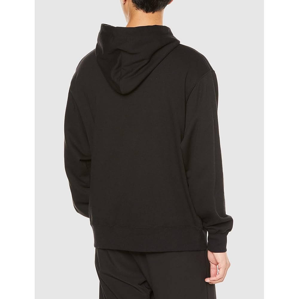 [Champion] Hoodie, Long Sleeve, Fleece Sweatshirt, Antibacterial and Odor Resistant, Breathable, Stretchy, Tear Resistant, Abrasion Resistant, Script Logo, Rubber Name, Relaxed Fit, Oversized, Hooded Sweatshirt, Men's Casual C3-W124