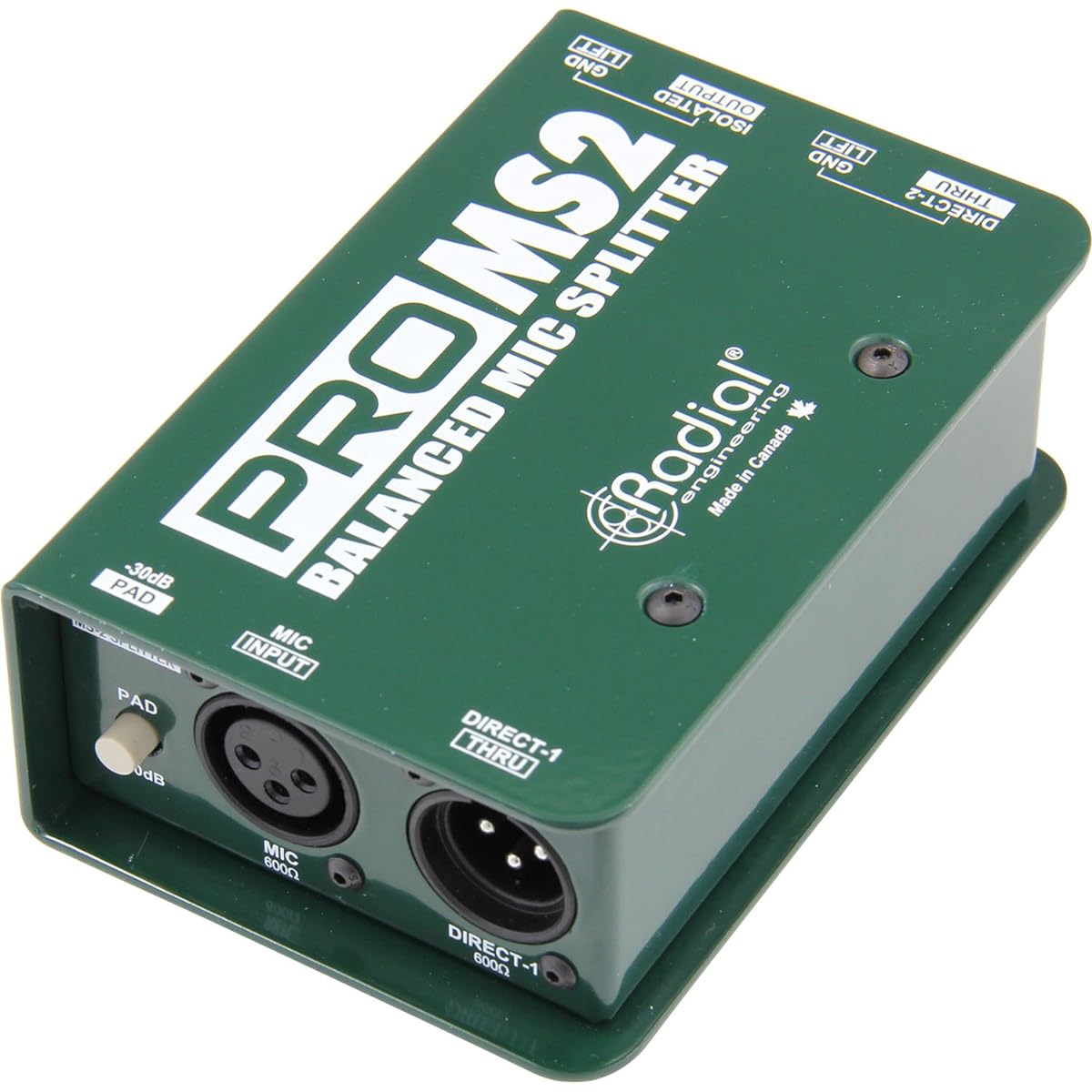 Radial Pro MS2 Microphone Splitter [Official Japanese Import]