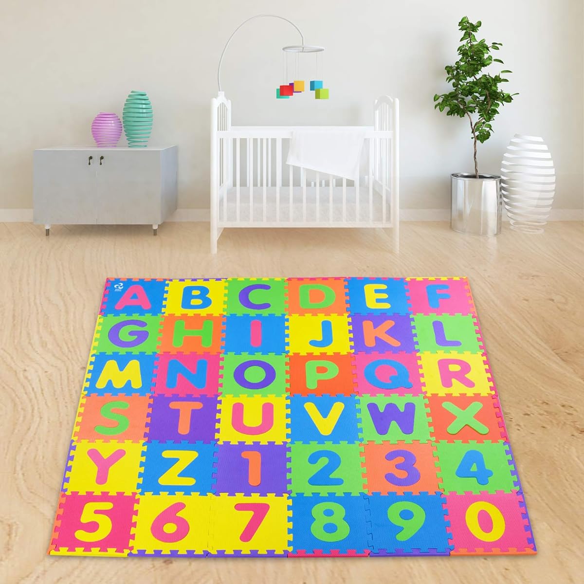 SAFEST Non-Toxic Alphabet Puzzle Mat (Parallel Import) 141 [Parallel Import]