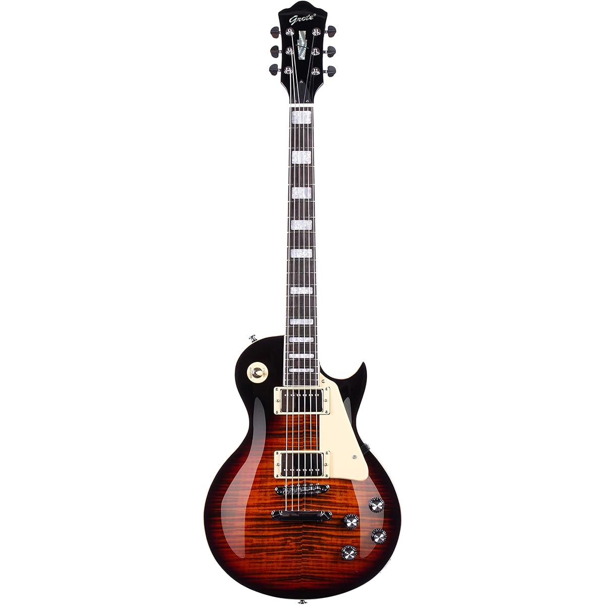 Grote LP Style Solid Body Electric Guitar with Gig Bag LPYS-006 (TS)