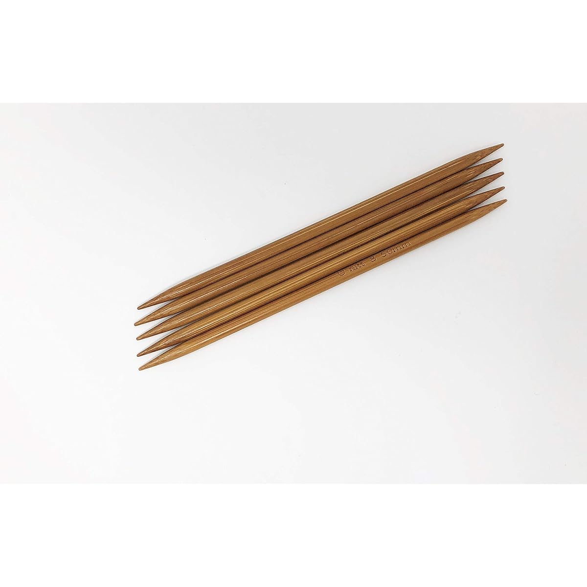 U-nitt Bamboo Knitting Needles Double Point 7 Sizes 4 Lengths to Choose From Patina 7 inch DP7b7