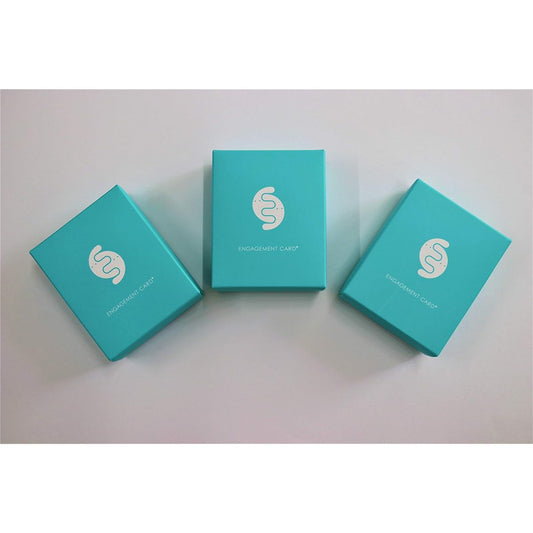 atisfaction and productivity [Engagement Card Plus (Values Card) Set of 3] 1on1 In-house training Team building Self-analysis Job hunting Accepted employees Internship Management Leader Recruitment Communication Career Self-esteem New employee training