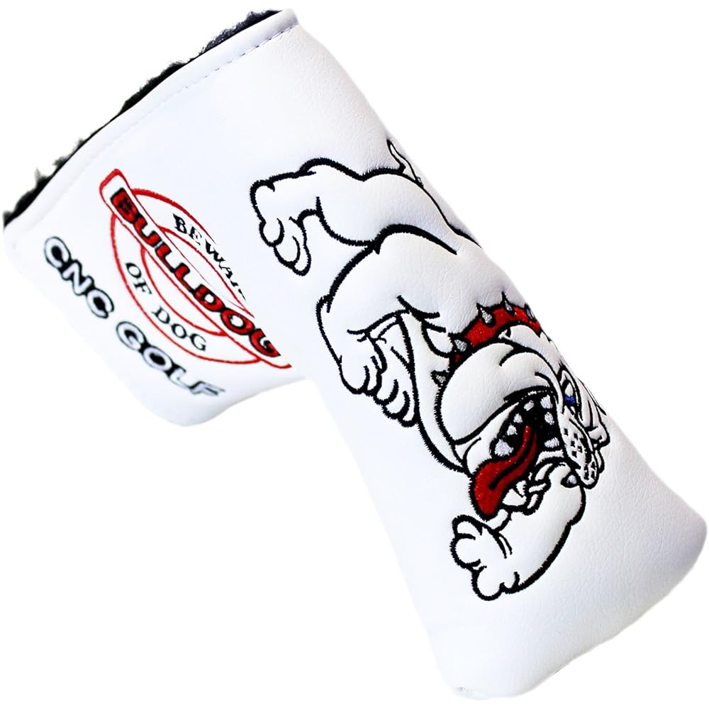 Bulldog Putter Cover Magnetic Head Cover Scotty Cameron TaylorMade Odyssey Blade