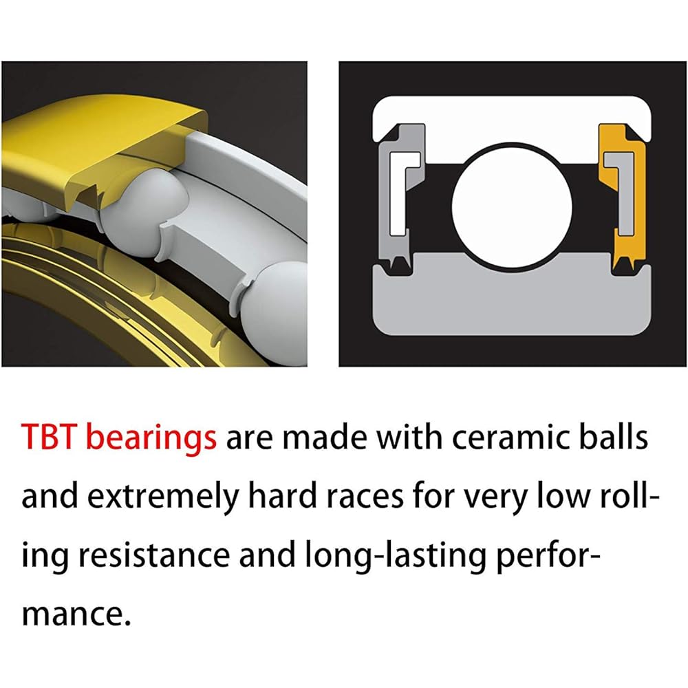 TOKEN BB841T-42TBT [DBB841TS-42TBT-BKTK] BB cup outer diameter 44mm, 16 notches