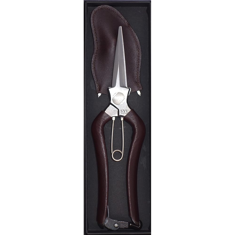 SYU Flower Clipper Bud Cutting Shears with Shinogi F200