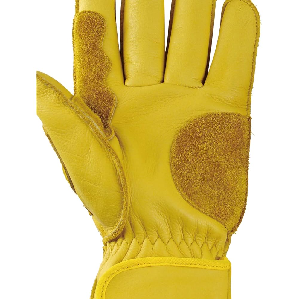 CAPTAIN STAG Outdoor Camping BBQ Gloves Leather Gloves Outdoor Soft Leather Gloves Free Size UM-1919/UM-1920
