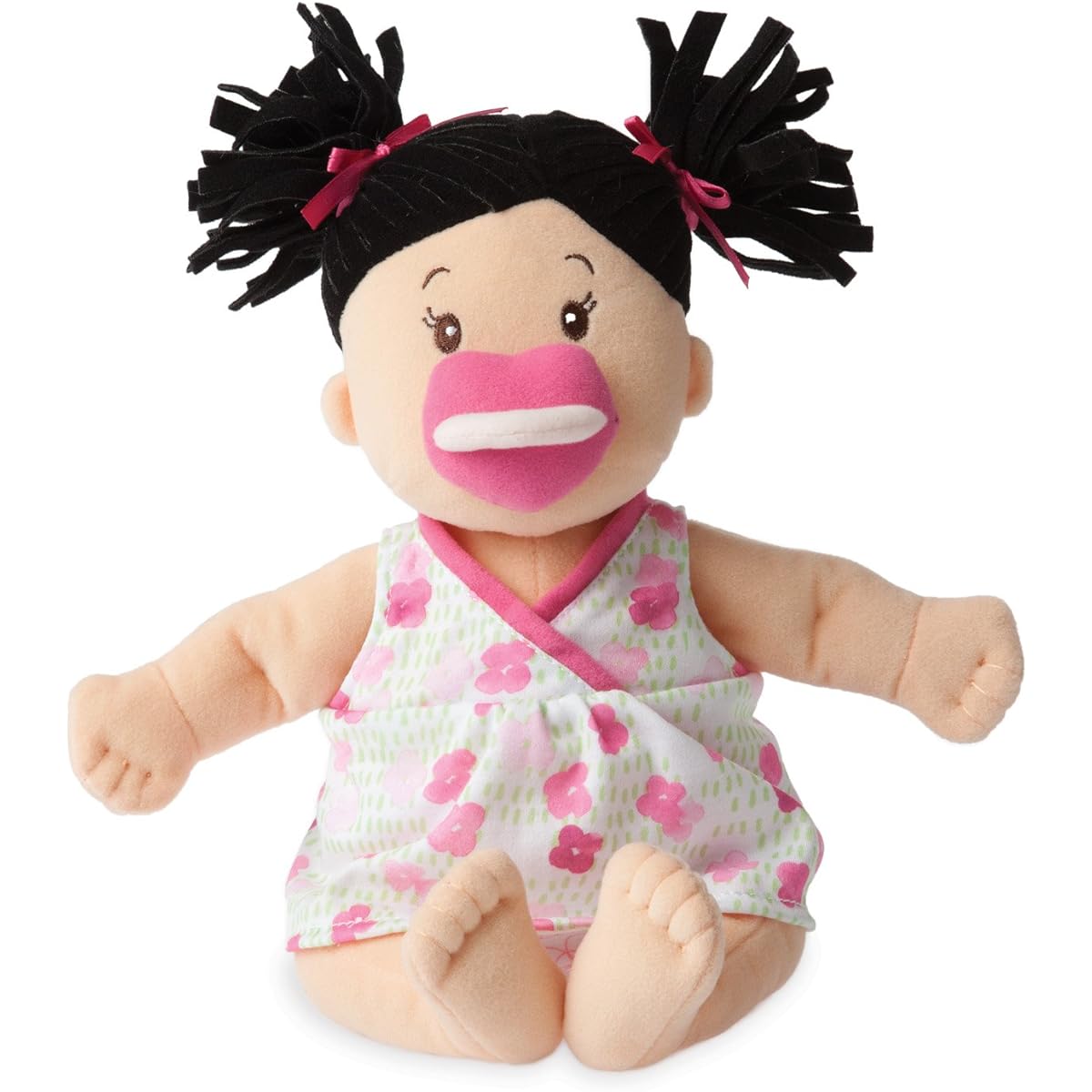 Manhattan Toy Baby Stella Brunette Soft First Baby Doll 15"
