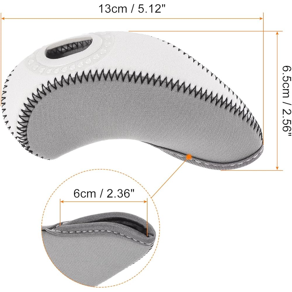 PATIKIL Golf Club Iron Head Cover Visible Window Waterproof Protective Sleeve for Outdoor Sports