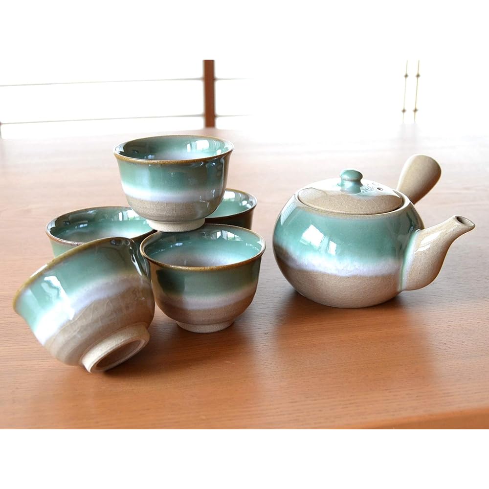 Tea Utensil Set Made in Japan Arita Ware Japanese Tea Stylish Late Autumn U Teapot Tea Utensil Ceramic