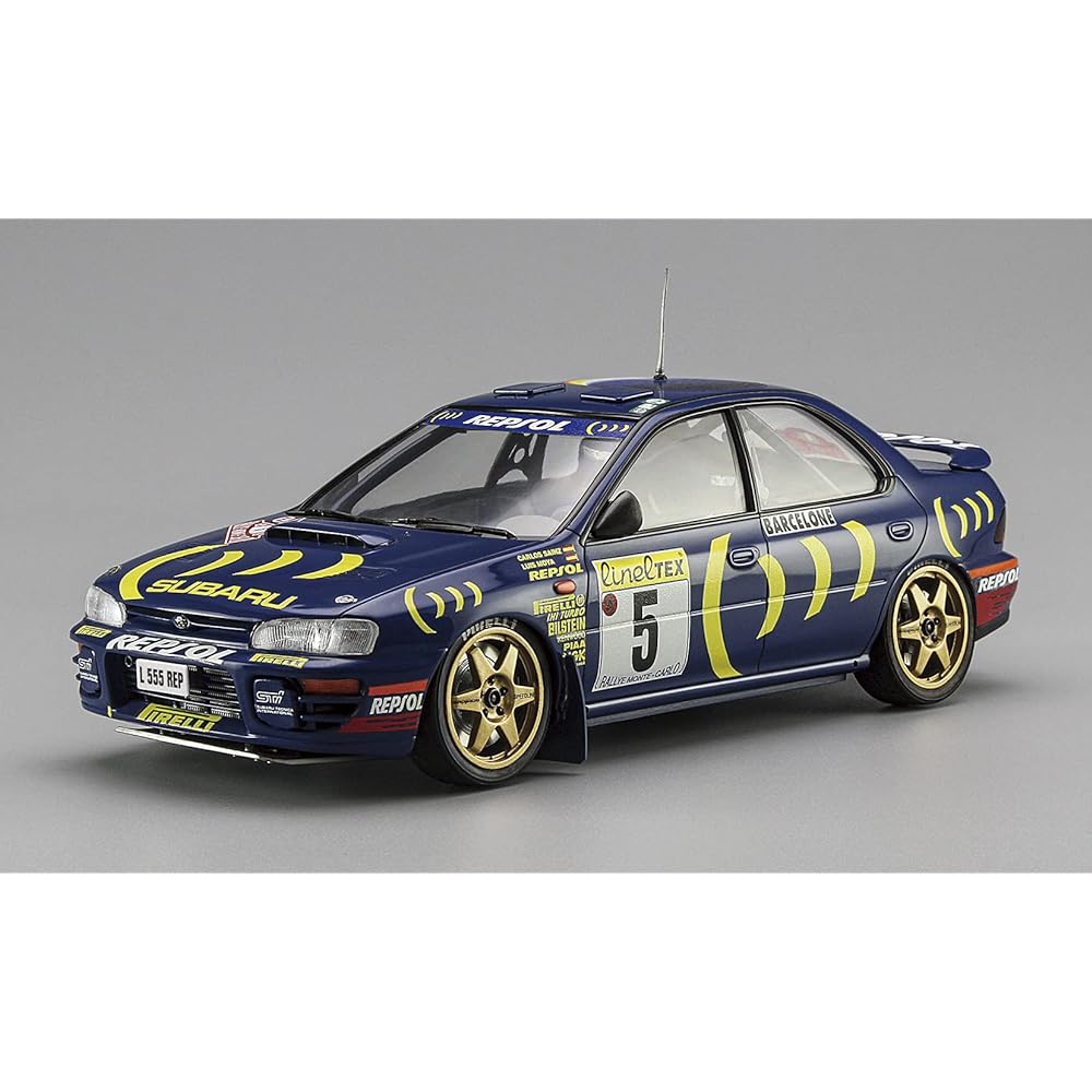 Hasegawa 1/24 Subaru Impreza 1995 Monte Carlo Rally Super Detail Plastic Model CH51