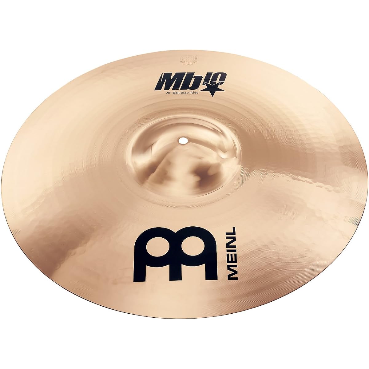 MEINL Mb10 Series Ride Cymbal Jason Bittner Signature Model 20" Bell Blast Ride MB10-20BBR-B [Official Japanese Product]