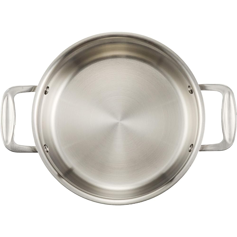 Zwilling "Zwilling Spirit Stew Pot 20cm 3.0L" Two-handed pot, stainless steel, 3-layer structure on all surfaces, glass lid, IH compatible, 10 year warranty [Japanese official product] 64092-202