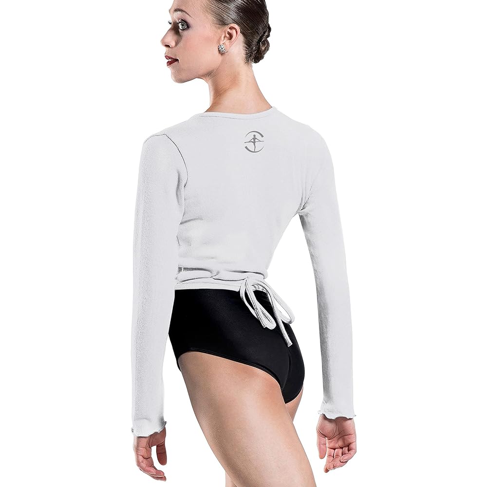 Wear Moi Ballet Wrap Sweater Women's [CARMEN] Classic V-Neckline Knit Material [Genuine Product]