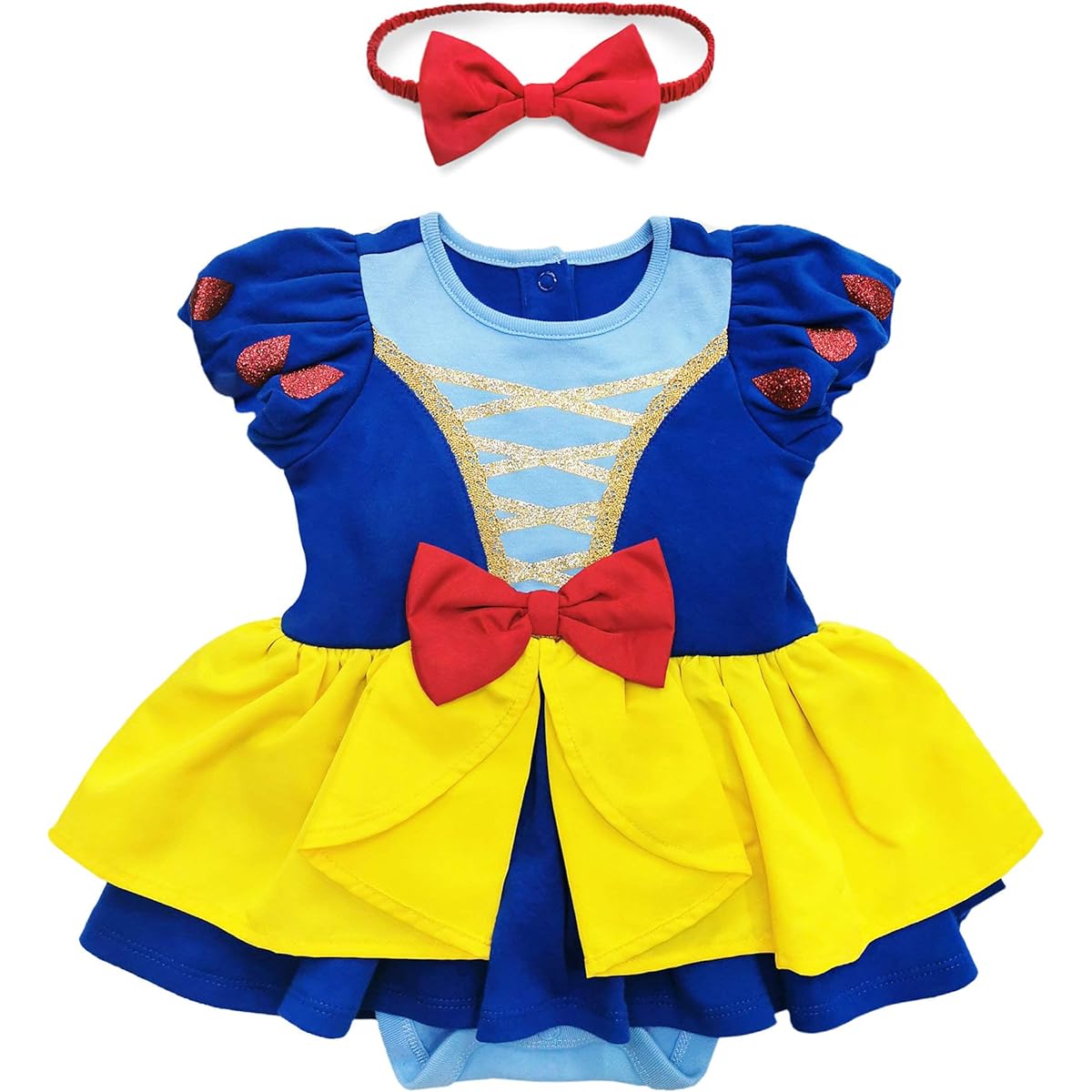 Disney Snow White Costume Bodysuit for Babies
