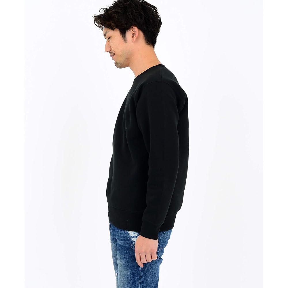[T-Shirt Dot Estee] Sweatshirt, Plain, Fleece Lining, Warm, 10.0 oz, Men's, Women's