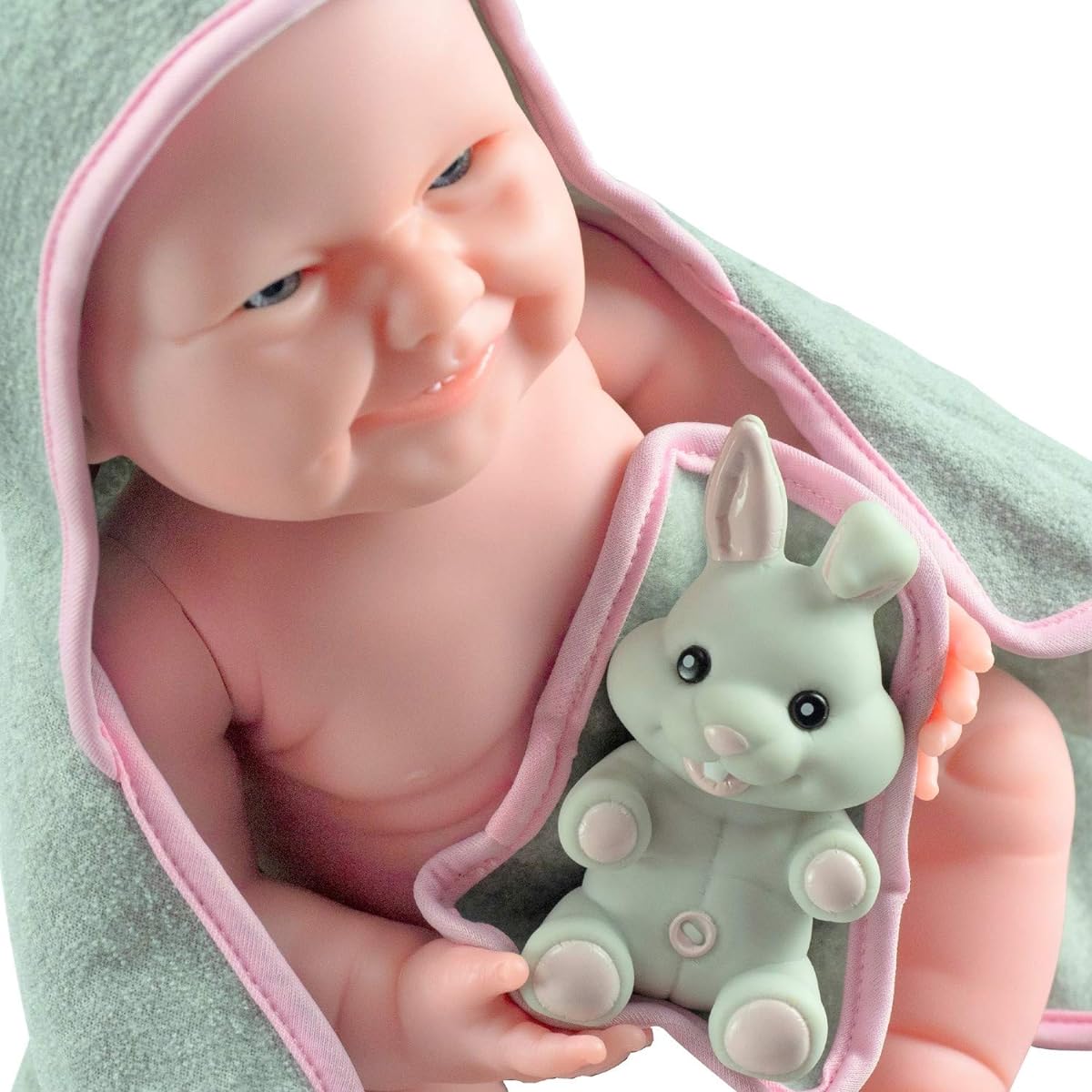 JC Toys La Newborn Baby Play Doll Pink 17"
