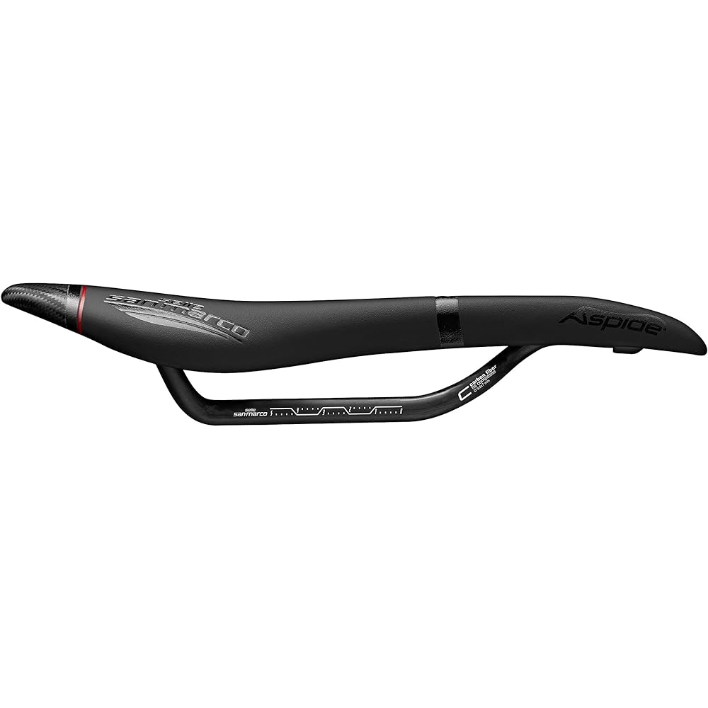 Selle Sanmarco Bicycle Road Bike Mountain MTB Saddle ASPIDE Full-Fit Carbon FX Narrow 902WN401 Black