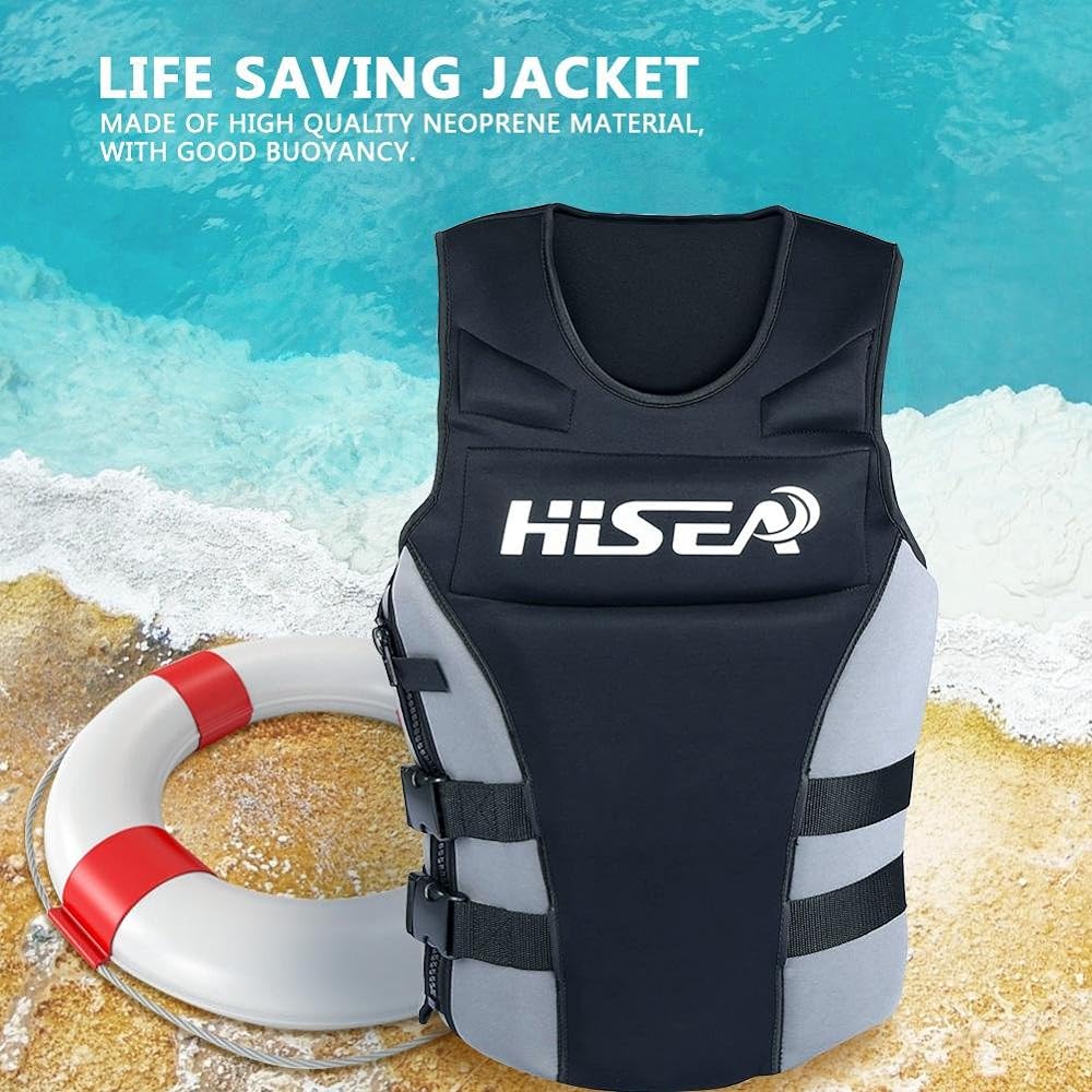 Life Jacket Floating Vest Life Jacket Children Adults Parent and Child Activities Emergency Response Adjustable