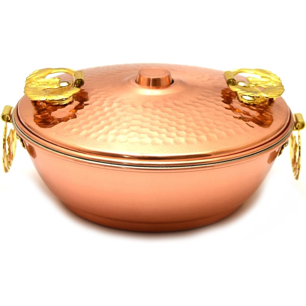 Takekoshi Copper Shabu Pot Teruo 18cm