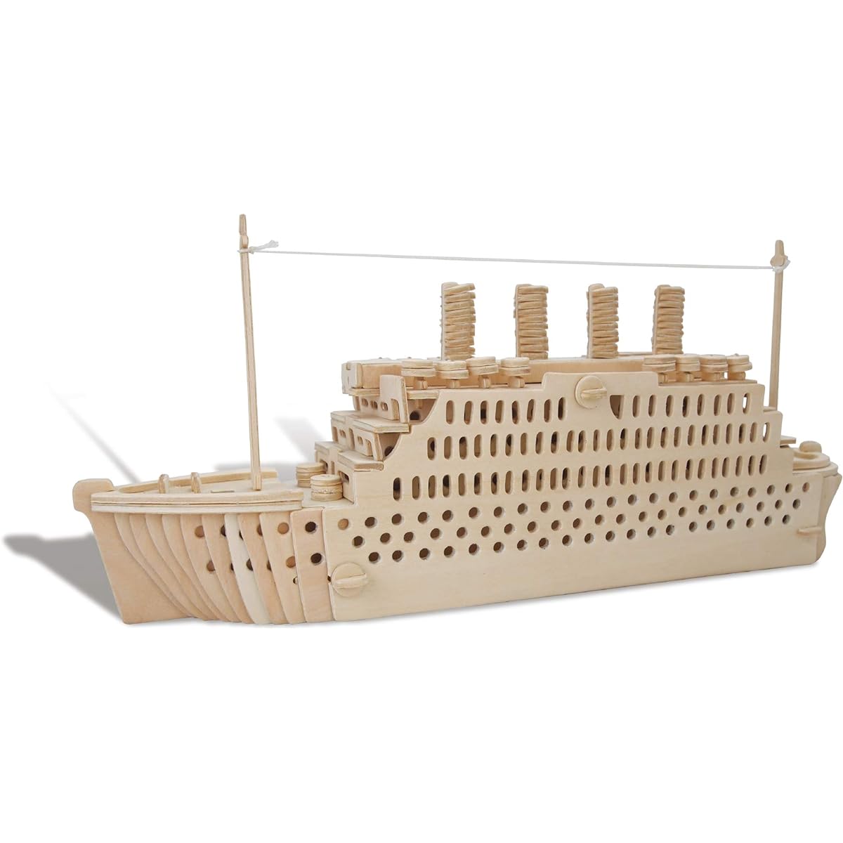 Puzzled, Inc. 3D Natural Wood Puzzle - Titanic