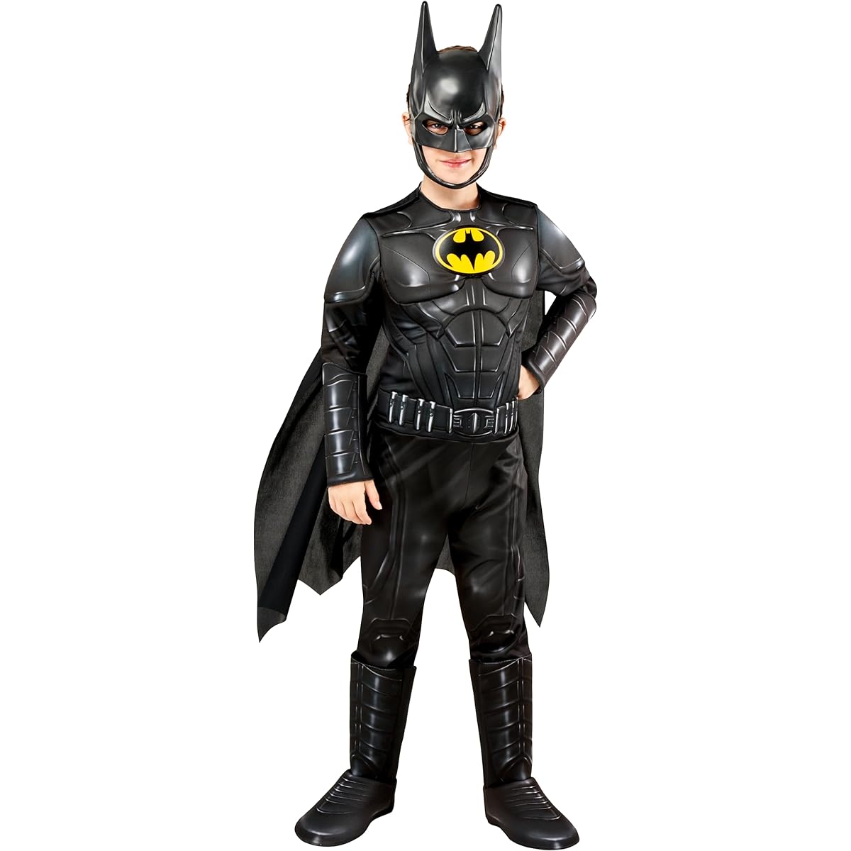 Rubie's Boy's DC Comics Flash the Movie Batman (Keaton) Deluxe Costume, as shown, M