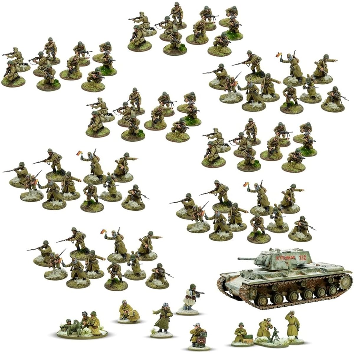 Warlord Games 402614002 Bolt Action Soviet (Winter) Starter Army Wargaming Miniatures