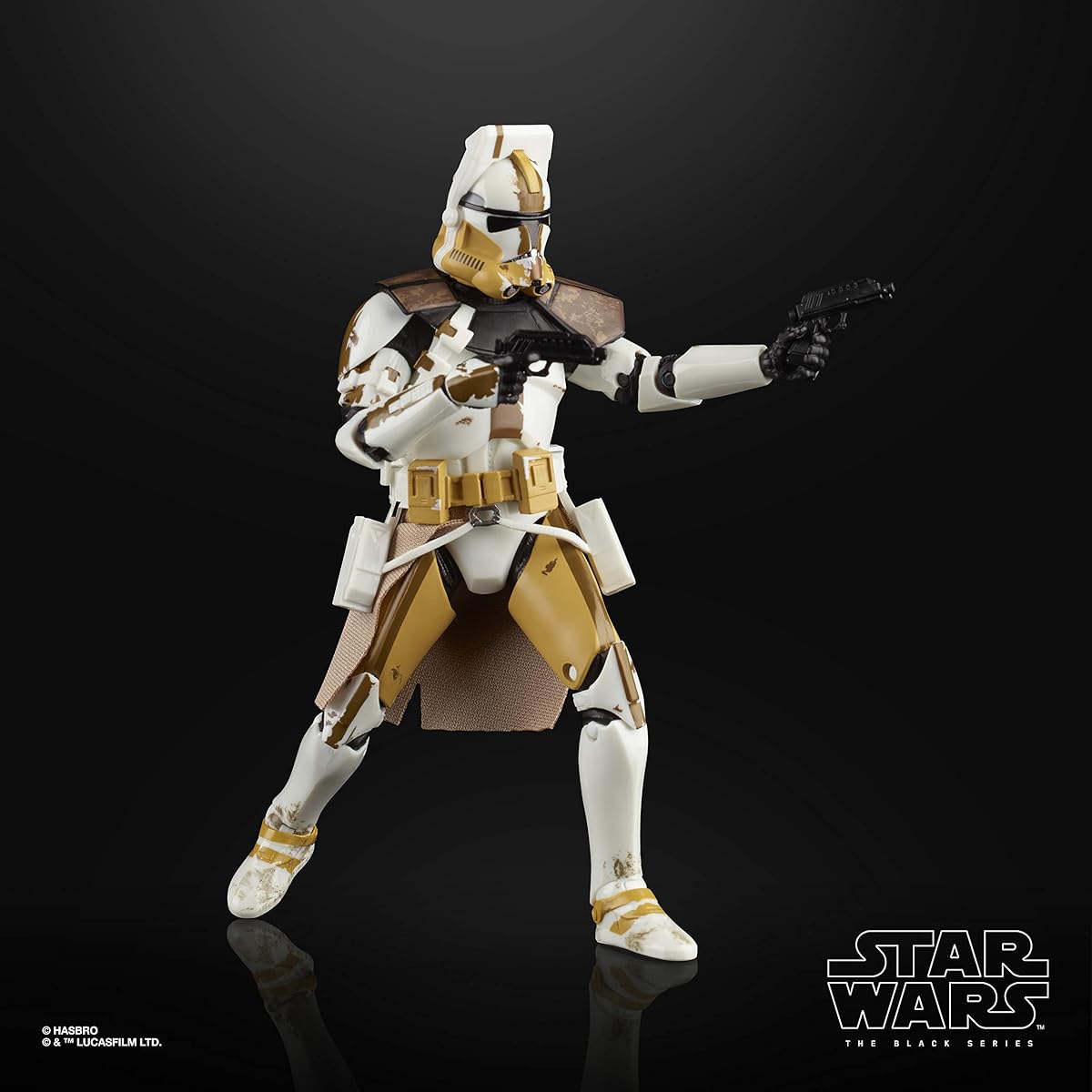 STAR WARS Black Series Clone Commander Bully Toy 6-inch scale Clone Wars collectible action figure for ages 4 and up