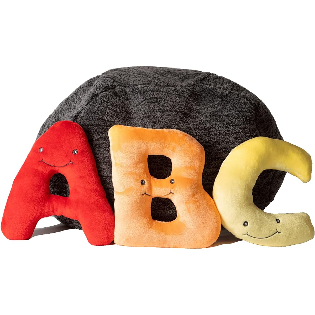 Alphapals Toy.Dark Gray Bag with Rainbow Letters - Full Set