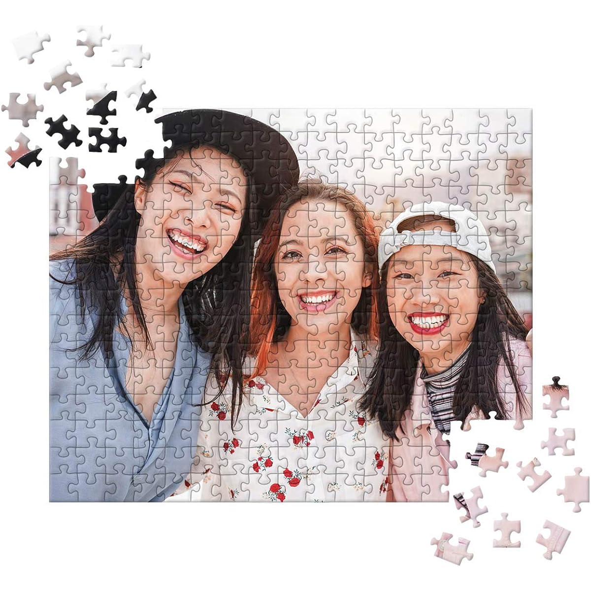 Custom Personalized Jigsaw Puzzle Horizontal Photo or Art - 14" x 11" 252 Pieces