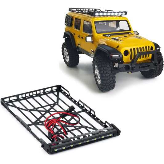 1/24th RC Roof Rack Luggage Carrier for Axial SCX24 90081 AXI00002 RC Crawler Car