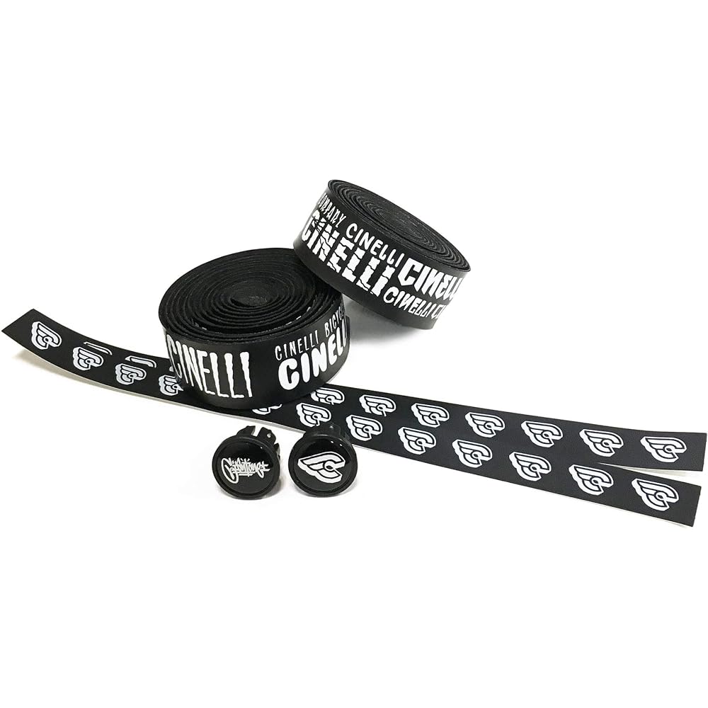 cinelli Bicycle Bar Tape Road Bike MTB Accessories MIKE GIANT TYPE VOLEE RIBBON MIKE GIANT Type Volley Ribbon NMMGCN Black Width 30mm