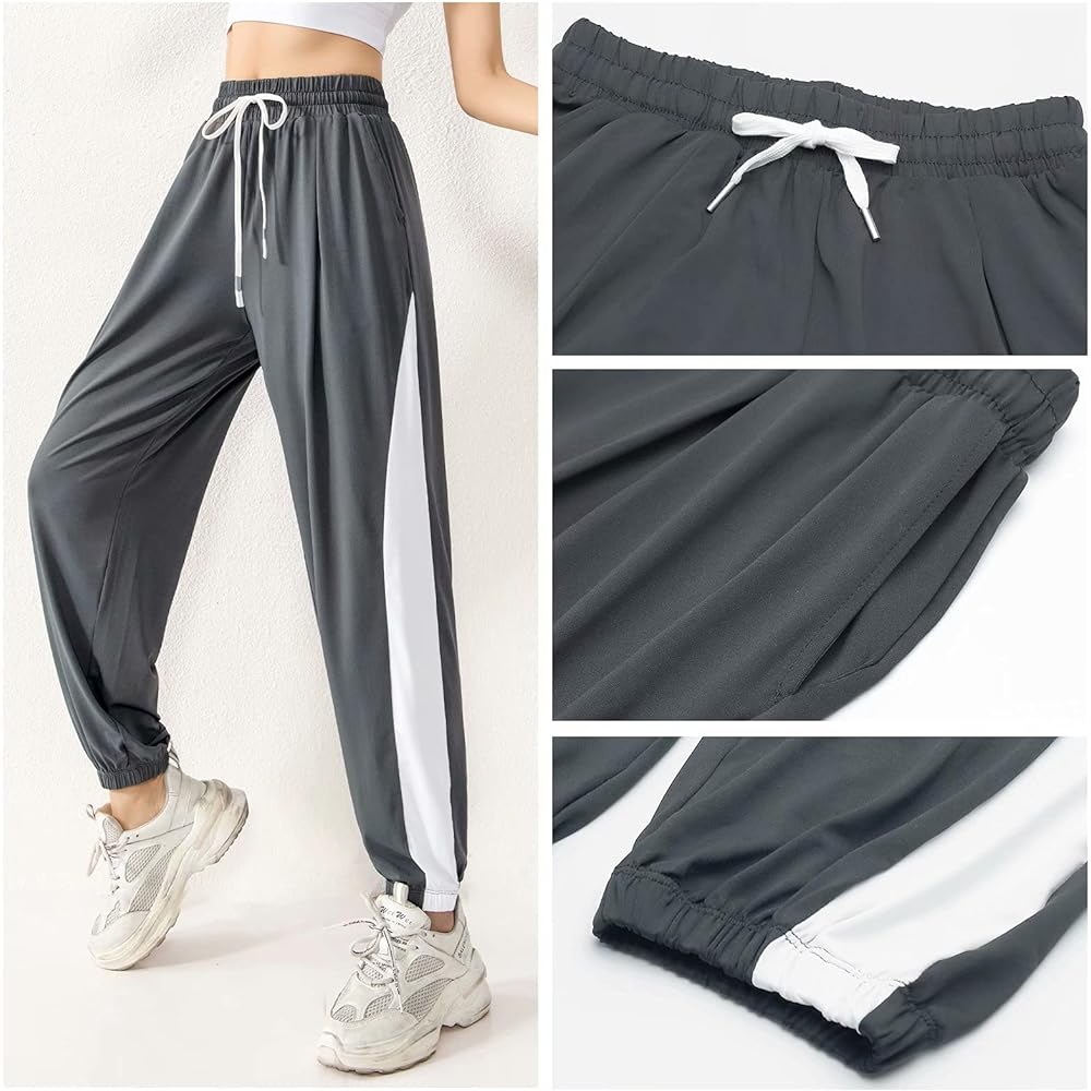 [Nesseo] Yoga Pants, Dance Pants, Women's, Loose, Training Pants, Fitness, Long Pants, Sportswear, Yoga Wear