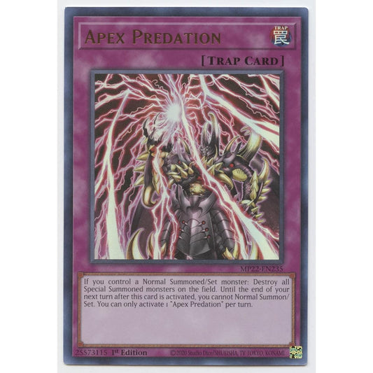 Apex Predation - MP22-EN235 - Ultra Rare - 1st Edition.