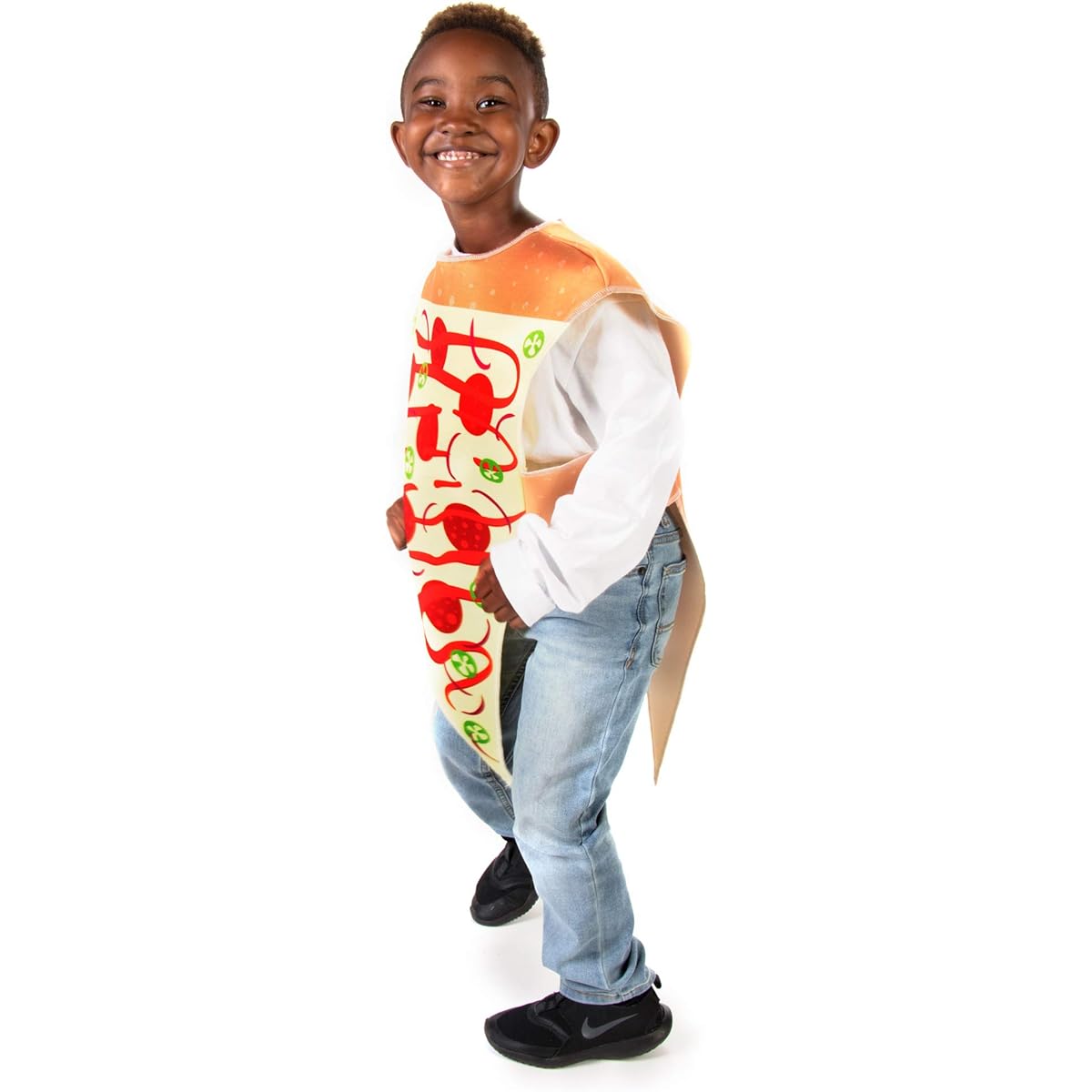 Personalized Pan Pizza Halloween Kids Costume – Funny Food Kids Outfit