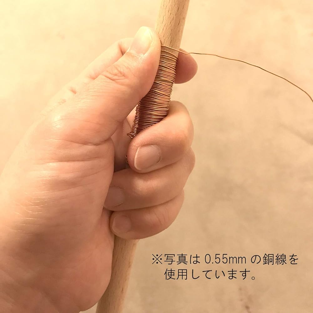 DAIDOHANT (Soft) Copper Wire [Electrolytic Copper] [Thickness] #12 2.6 mm x [Length] 21m 58084