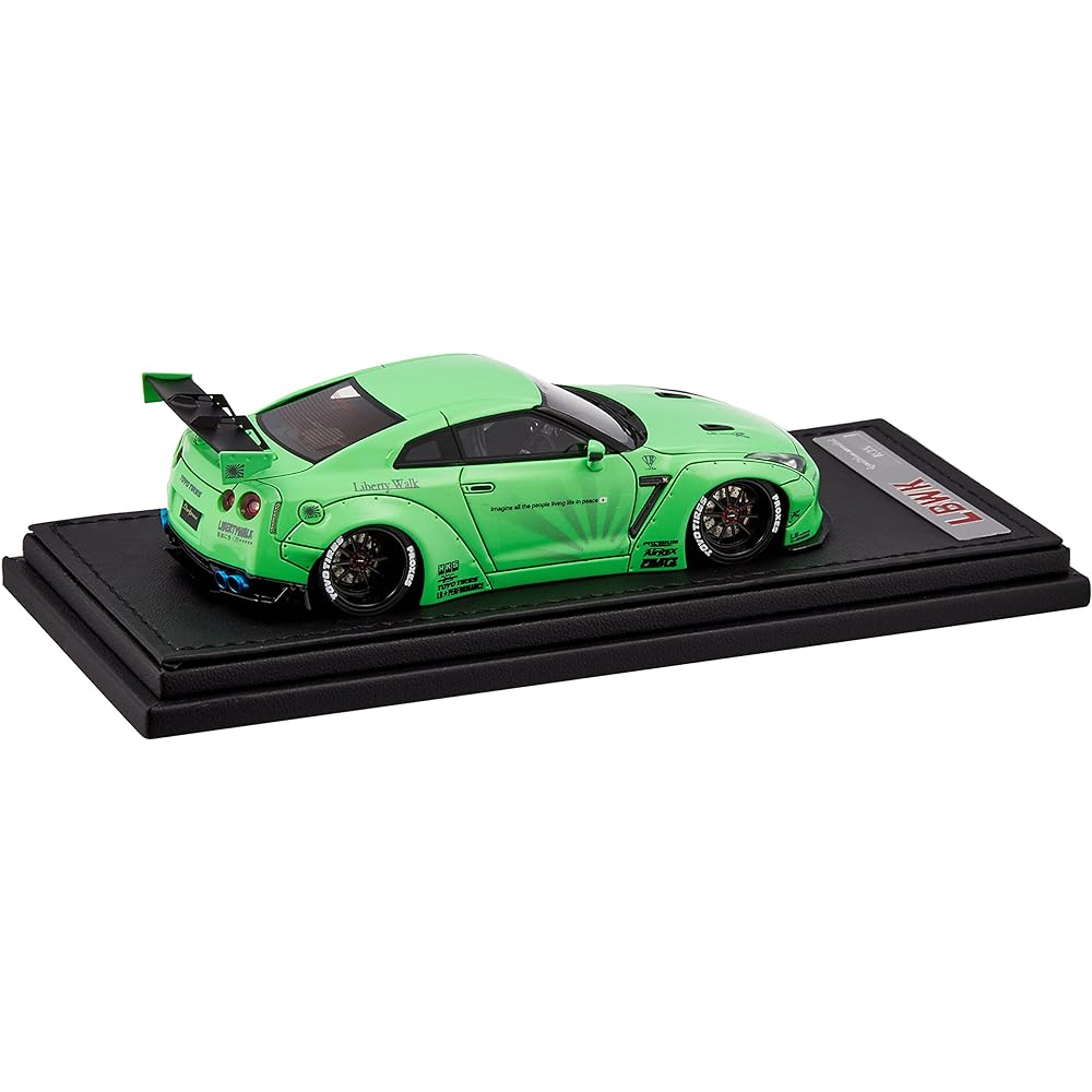 ignition model 1/43 LB-WORKS GT-R (R35) Green Metallic finished product