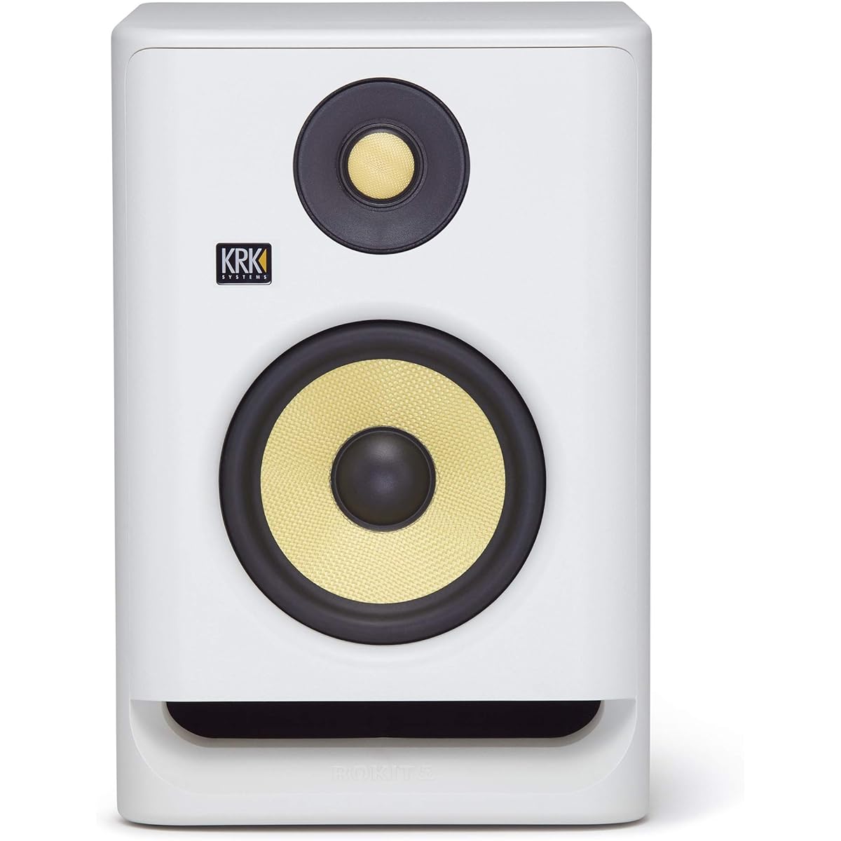 KRK RP5 Rokit 5 G4 Professional Bi-Amp 5" Powered Studio Monitor White Noise