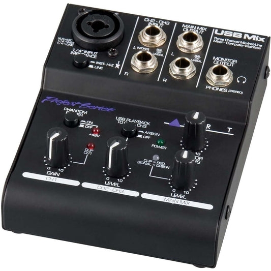 ART 3CH mixer & USB audio interface USB Mix [Domestic regular import product]