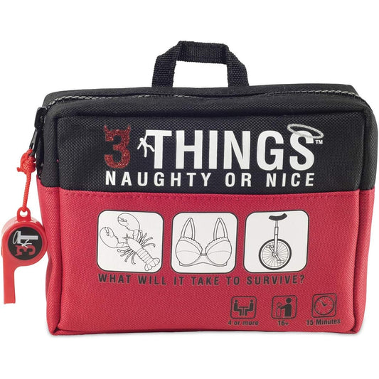 Shenanigames Adult Party Game: 3 Things Naughty & Nice – Bring out the Best & Worst of You – Choose Your NSFW Level – Great for Work, College Parties, Family Gatherings, Bar & Game Nights