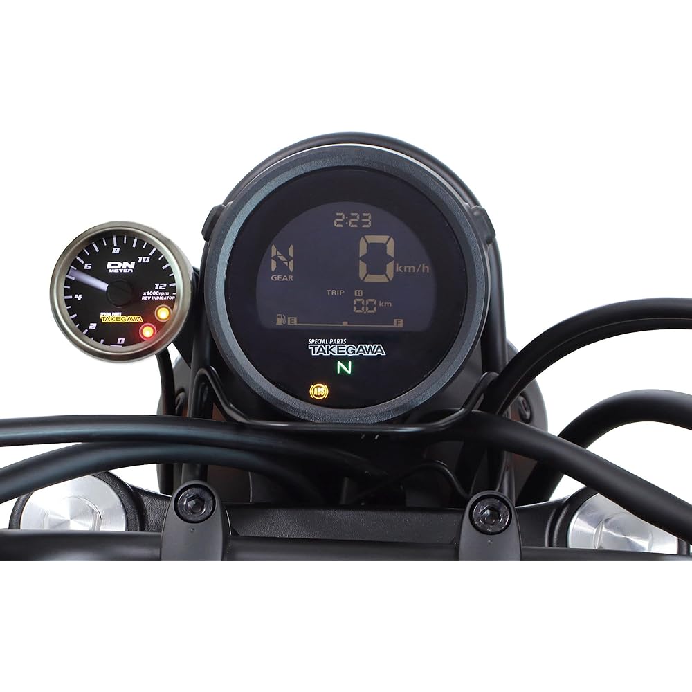 Special parts TAKEGAWA Φ48 small DN tachometer 12500RPM with rev indicator CL250 (MC57)/CL500 (PC68) 05-05-0118