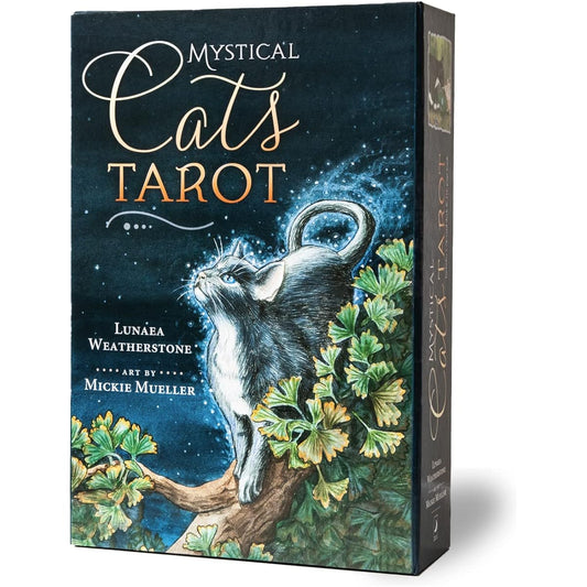78 Tarot Cards Tarot Fortune Telling Cat [Mystical Cats Tarot] Japanese Instruction Manual Included [Genuine]