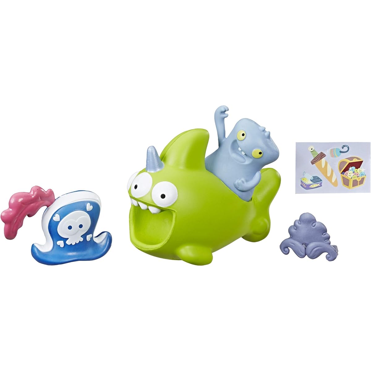 Hasbro Uglydolls BABO & Squish & Go Sharwhal Toy Figure with Accessories