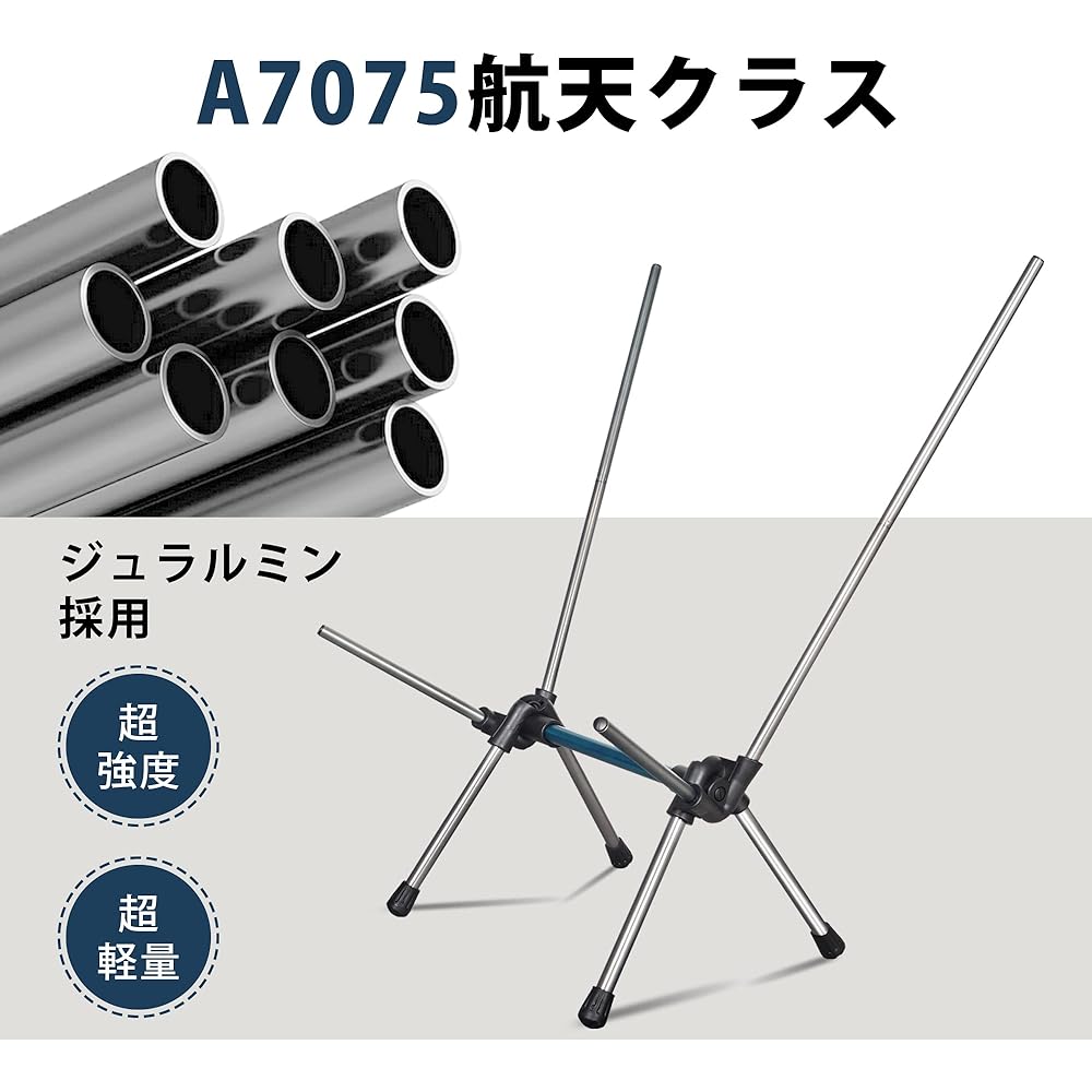 4Monster Outdoor Chair, Camping Chair, Low Chair, Ground Chair, Stable, Lightweight, Foldable, Compact, Hiking, Fishing, Climbing, Black