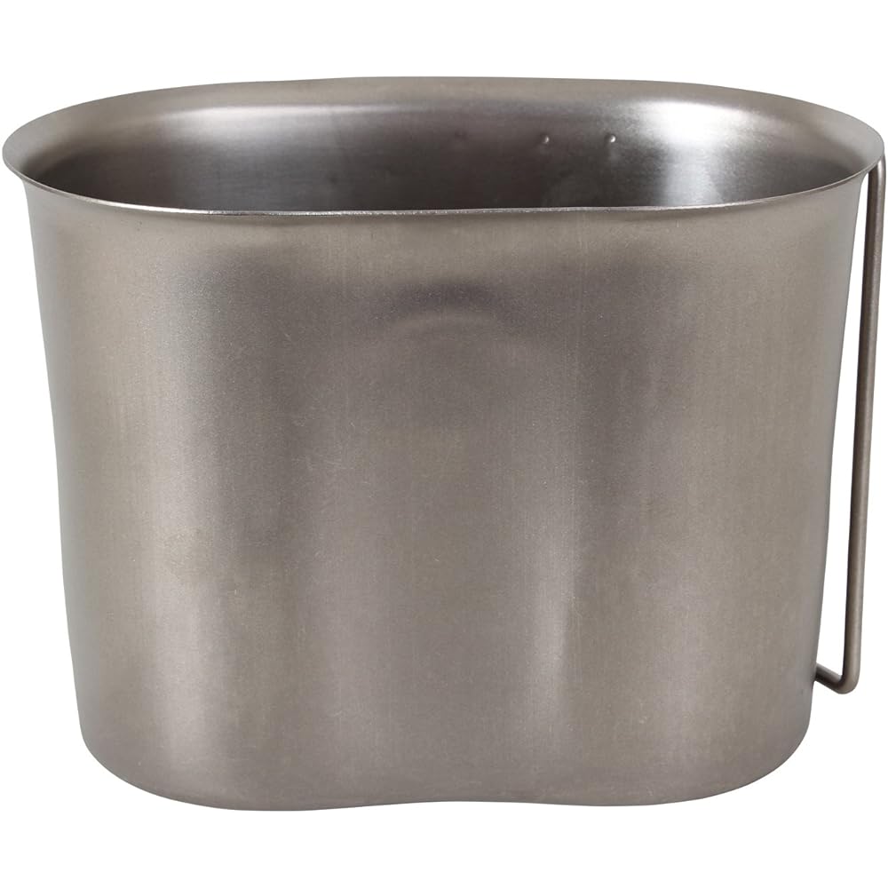 ROTHCO Bushcraft.jp GI Style Stainless Steel Canteen Cup 05-02-surv-0002