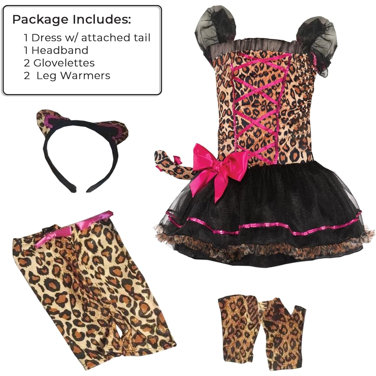 Children 's Precious Leopard Costume Toddler (3-4) 842902