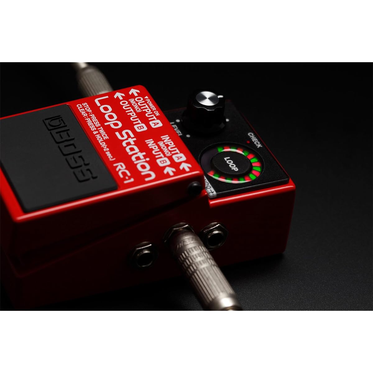 BOSS - Loop Station RC-1 + KORG Pitchclip 2 PC-2 + Marks Original Cross Set