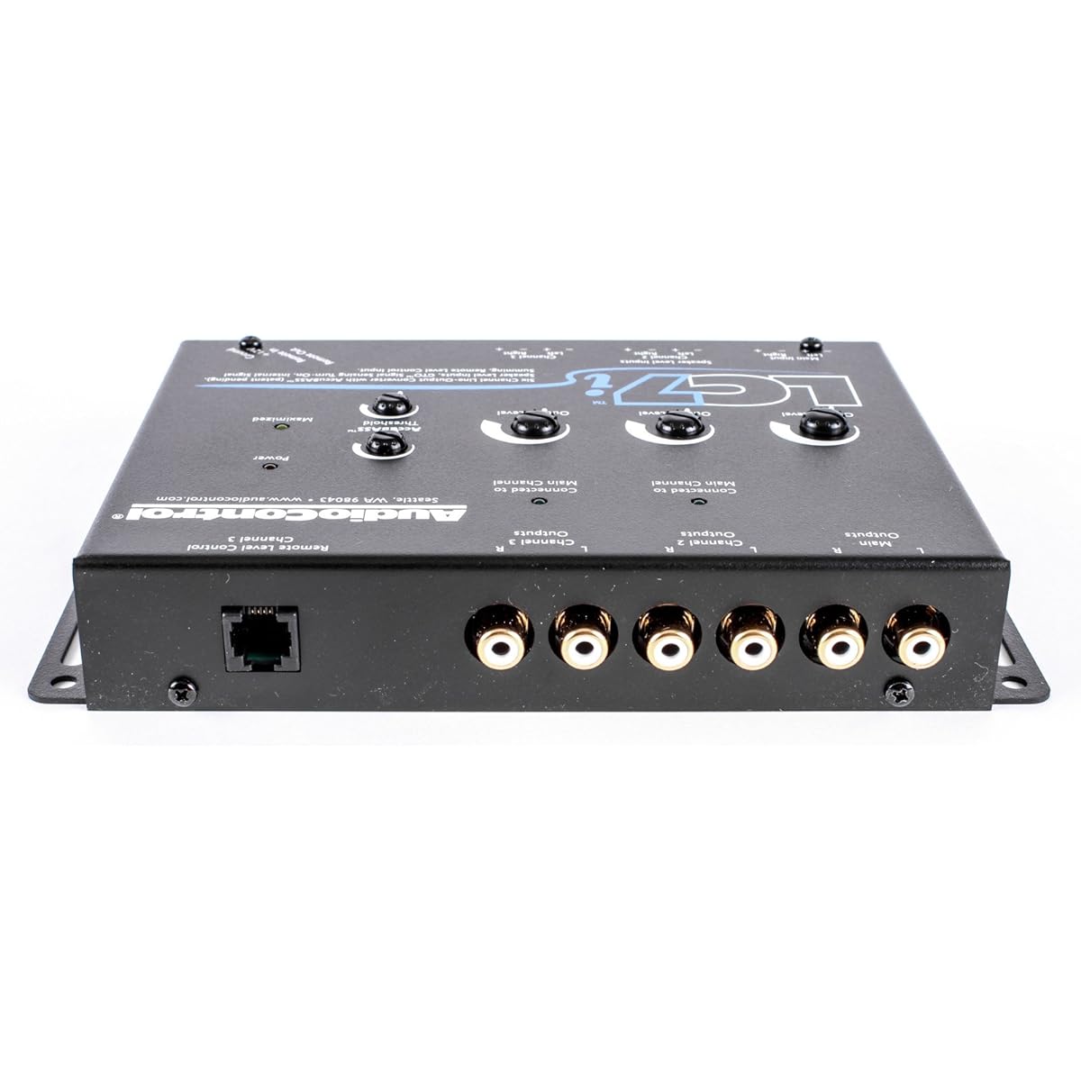 AudioControl LC7i - Black 6 Channel Line Out Converter with AccuBASS