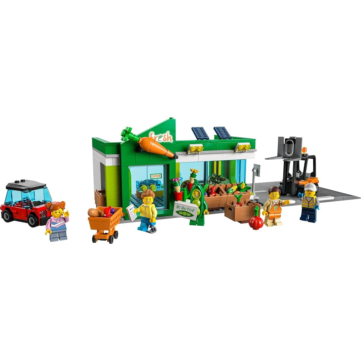 LEGO City LEGO City Supermarket 60347 Toy Blocks Gift City Building Pretend Play Boys Girls Ages 6 and Up