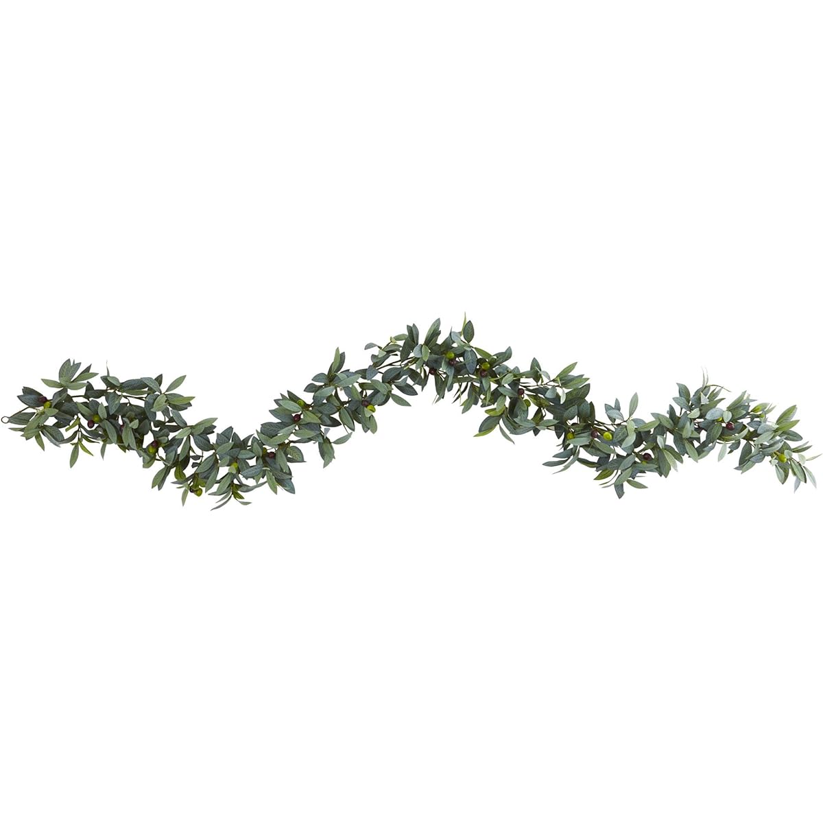 Near Natural 6.5ft Olive Artificial Garland Green