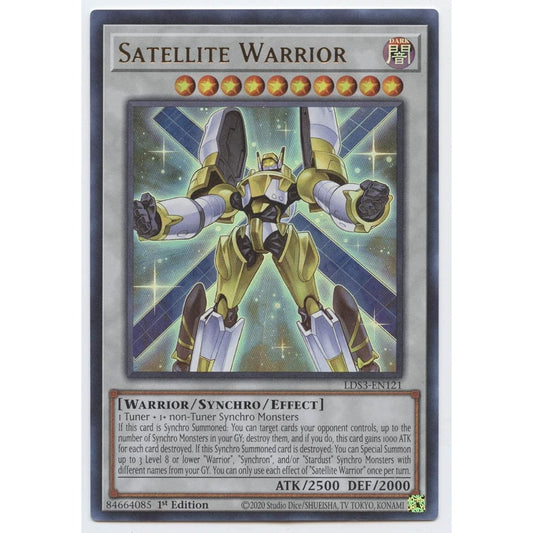 Satellite Warrior LDS3-EN121 Ultra Rare 1st Edition